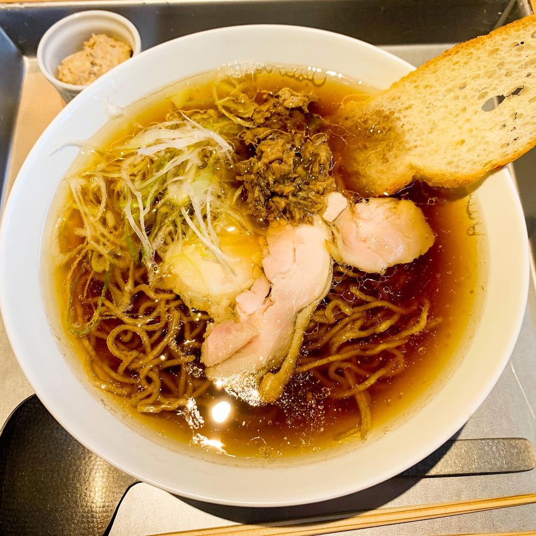 ニシムラ麺のポルチーニラー麺