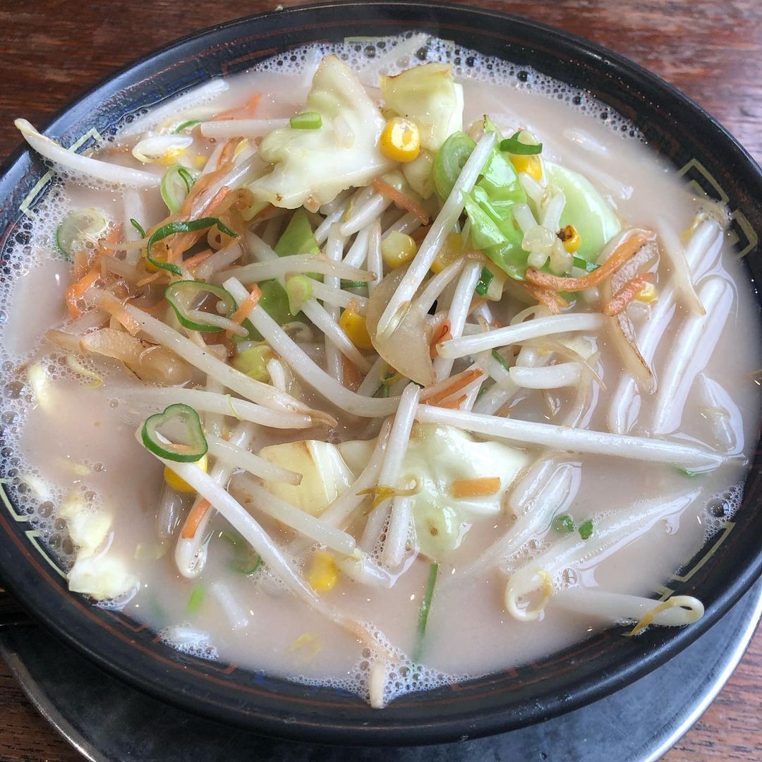 大砲ラーメン小田部の野菜ラーメン