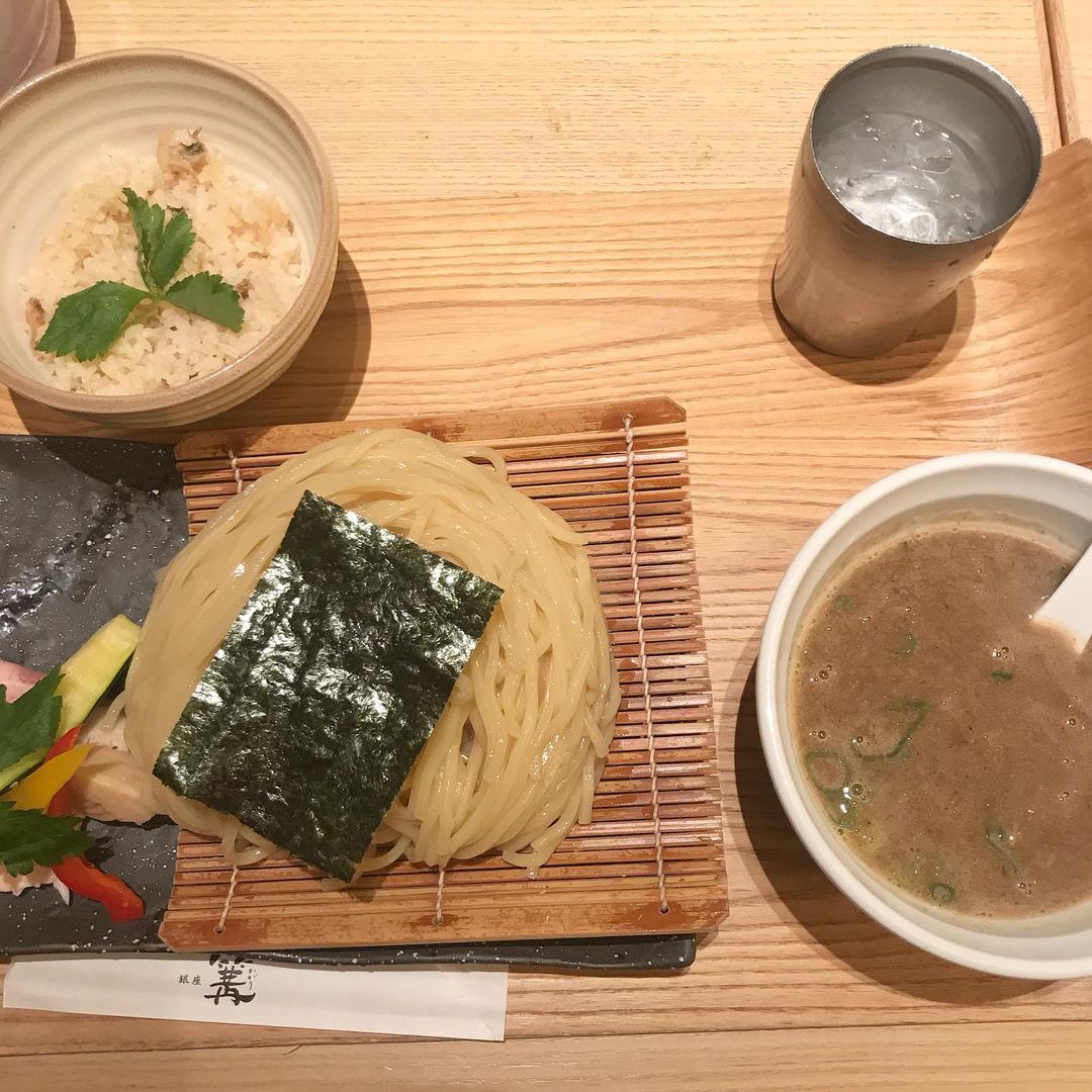 銀座篝の濃厚つけSOBA